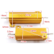 Resistor RX24 50W 5% com inv&oacute;lucro de alum&iacute;nio cor dourada - Thumb - 1
