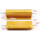Resistor RX24 100W 5% em caixa de alum&iacute;nio dourado - Thumb - 1