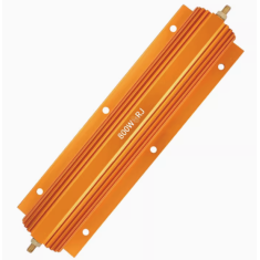 Resistor RX24 800 W 5% alta pot&ecirc;ncia com inv&oacute;lucro em alum&iacute;nio dourado