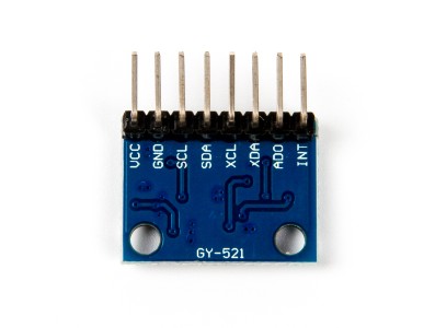 M&oacute;dulo sensor MPU-6050 GY-521 para Arduino com pinos soldados - Imagem 6