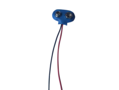 Conector de bateria 9V azul para Arduino - Imagem 6