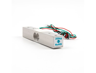 C&eacute;lula de carga (Load Cell) 20 kg YZC-133 com fios - Imagem 6