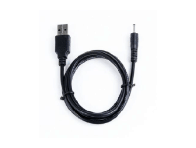 Cabo USB de carregamento DC com plug 3,5 mm, 0,7 m - Imagem 1