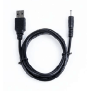 Cabo USB de carregamento DC com plug 3,5 mm, 0,7 m
