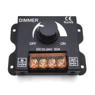 Controlador e interruptor LED DC 12V/24V 30A