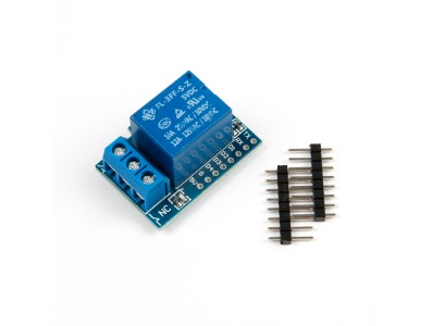 M&oacute;dulo rel&eacute; 1 canal com acionamento por n&iacute;vel alto para D1 Mini WiFi - Imagem 5