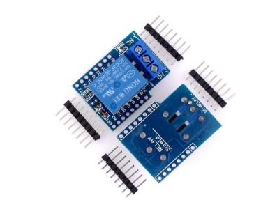 M&oacute;dulo rel&eacute; 1 canal com acionamento por n&iacute;vel alto para D1 Mini WiFi - Imagem 6