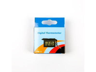 Detector e term&ocirc;metro digital de &aacute;gua TPM-10 com LCD, preto e cabo de 1 m - Imagem 4