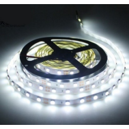 Fita LED flex&iacute;vel SMD 5050 5 m por rolo branco frio 12 V n&atilde;o &agrave; prova d'&aacute;gua