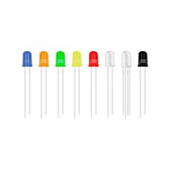 LED difuso laranja 5 mm com pernas de 28 mm para Arduino