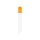 LED difuso laranja 5 mm com pernas de 28 mm para Arduino - Thumb - 2
