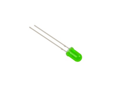 LED verde 3 mm com perna de 28 mm, acess&oacute;rio Arduino - Imagem 3