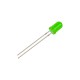 LED verde 3 mm com perna de 28 mm, acess&oacute;rio Arduino - Thumb - 4