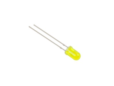 LED amarelo 3 mm com perna de 28 mm, acess&oacute;rio para Arduino - Imagem 3