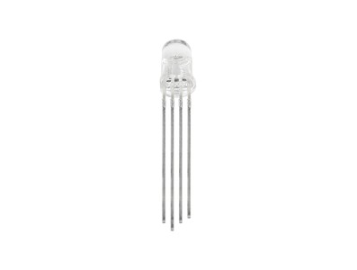 LED RGB 5 mm 4 pinos c&aacute;todo comum para Arduino - Imagem 3