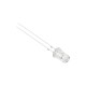 LED 3 mm com perna de 28 mm, lente transparente (water clear), cores amarelo e verde - Thumb - 2