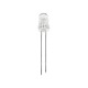 LED 3 mm azul com pernas de 28 mm e lente transparente (water clear) - Thumb - 3