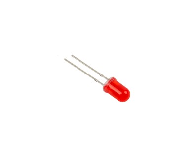 LED vermelho 5 mm com pino de 18 mm - Imagem 3