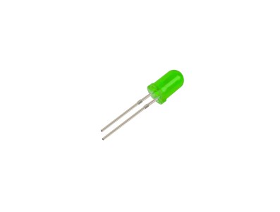 LED 5 mm verde com pino de 18 mm - Imagem 4