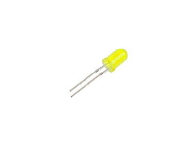 LED amarelo 5 mm com pernas de 18 mm - Imagem 5