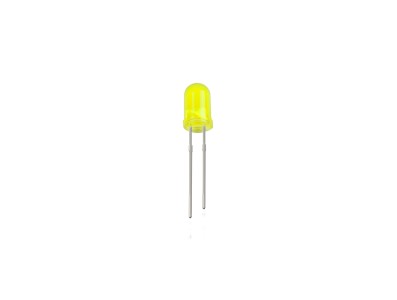 LED amarelo 5 mm com pernas de 18 mm - Imagem 6