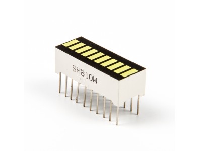 Display LED 10 segmentos verde-amarelo, acess&oacute;rio para Arduino - Imagem 2