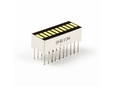 Display LED 10 segmentos verde-amarelo, acess&oacute;rio para Arduino - Imagem 3
