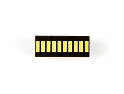 Display LED 10 segmentos verde-amarelo, acess&oacute;rio para Arduino - Imagem 4