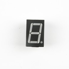 Display LED 7 segmentos 1 d&iacute;gito 0,56'' vermelho 10 pinos, acess&oacute;rio para Arduino
