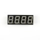 Display LED 7 segmentos 4 d&iacute;gitos 0,56'' vermelho c&aacute;todo comum (CC) 12 pinos Acess&oacute;rio para Arduino - Thumb - 5