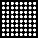 Matriz 8x8 de LEDs vermelha 64 LEDs 3 mm CA 80 mcd 32 x 32 mm - Thumb - 6