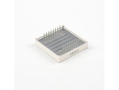 Matriz 8x8 de LEDs vermelha 64 LEDs 3 mm CA 80 mcd 32 x 32 mm - Imagem 3