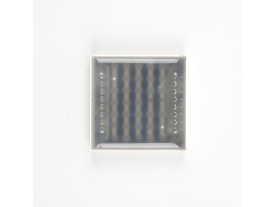 Matriz 8x8 de LEDs vermelha 64 LEDs 3 mm CA 80 mcd 32 x 32 mm - Imagem 4