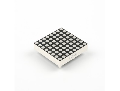 Matriz 8x8 de LEDs vermelha 64 LEDs 3 mm CA 80 mcd 32 x 32 mm - Imagem 5