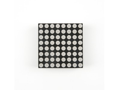 Matriz de LEDs 8x8 vermelha 64 LEDs 3 mm c&aacute;todo comum (CC) 80 mcd 32 x 32 mm - Imagem 4