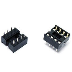 Soquete adaptador DIP-8 para CI (8 pinos)