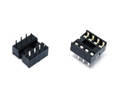 Soquete adaptador DIP-8 para CI (8 pinos) - Imagem 1