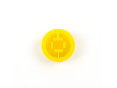 Capa de bot&atilde;o redonda amarela para interruptor t&aacute;til quadrado 12&times;12&times;7,3 mm - Imagem 4