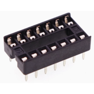 Soquete adaptador para CI DIP-14P, 34 unidades por tubo