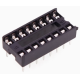 Adaptador de soquete DIP-16P para CI, 30 pe&ccedil;as (tubo) - Thumb - 1