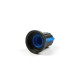 Man&iacute;pulo rotativo azul para potenci&ocirc;metro, furo interno 6 mm e dimens&otilde;es externas 15 x 17 mm - Thumb - 6
