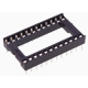 Adaptador de soquete para CI DIP-24P corpo largo, 20 pe&ccedil;as por tubo - Thumb - 1