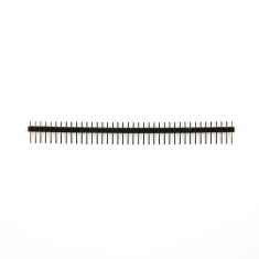Conector de pinos macho reto 1x40 2,54 mm destac&aacute;vel