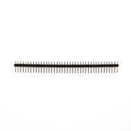 Conector de pinos macho reto 1x40 2,54 mm destac&aacute;vel