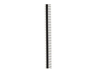 Header 1x40 pinos macho &acirc;ngulo reto 2,54 mm - Imagem 3