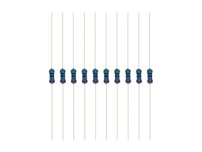 Resistor de filme met&aacute;lico 1 k&Omega; 1/4W 1% em fita (taping) 1 unidade - Imagem 4