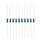 Resistor de filme met&aacute;lico 10K&Omega; 1% 1/4W em fita (1 unidade) - Thumb - 5