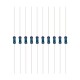 Resistor de filme met&aacute;lico 220 &Omega; 1/4 W 1% em fita (1 pe&ccedil;a) (Acess&oacute;rio Arduino) - Thumb - 5