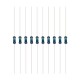 Resistor de filme met&aacute;lico 100 k&Omega; 1/4 W 1% em fita (1 un.) - Thumb - 5
