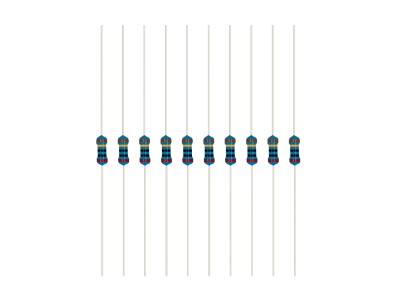 Resistor de filme met&aacute;lico 100 k&Omega; 1/4 W 1% em fita (1 un.) - Imagem 5